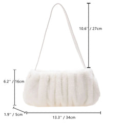 Soft Cloud Casual Shoulder Bag for Travel Vacation