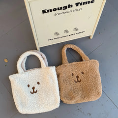 Winter Fluffy Fur Shoulder Bag for Women