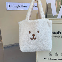 Winter Fluffy Fur Shoulder Bag for Women