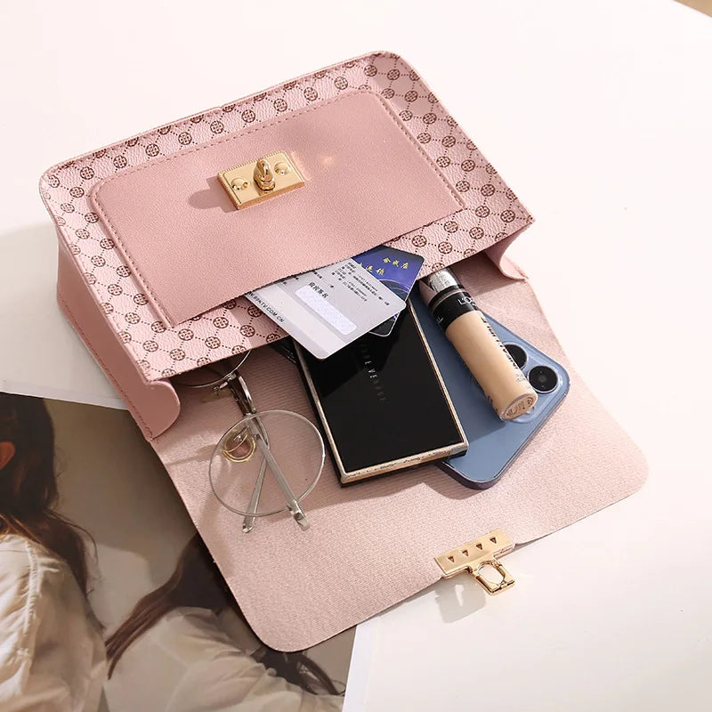 Plush Small Square Bag Mini Handbag Chain Bag Crossbody Bags