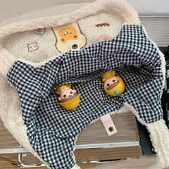 Embroidered Plush Tote Bags for Women - Large Capacity Handbags