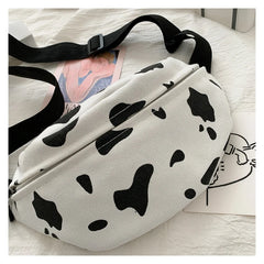 Small Chest Bag Wild Girl Japan Korea Canvas Messenger Style
