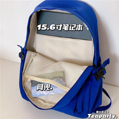 Polyester Waterproof Bag Large Capacity Student Schoolbag