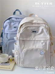 Polyester Large Capacity Waterproof Travelling Bag Casual Teenagers Schoolbag