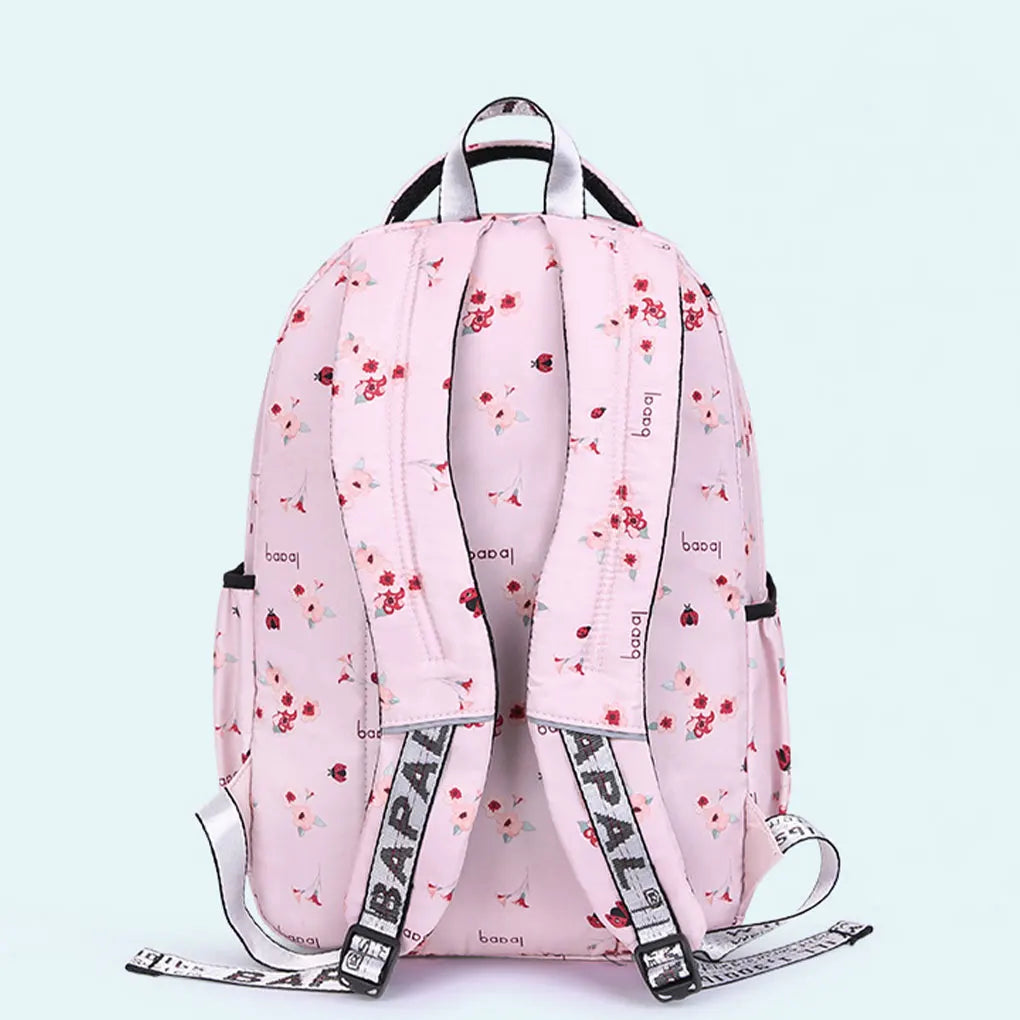 Polyester Women Backpack Waterproof Multi-pocket Large Capacity School Bag