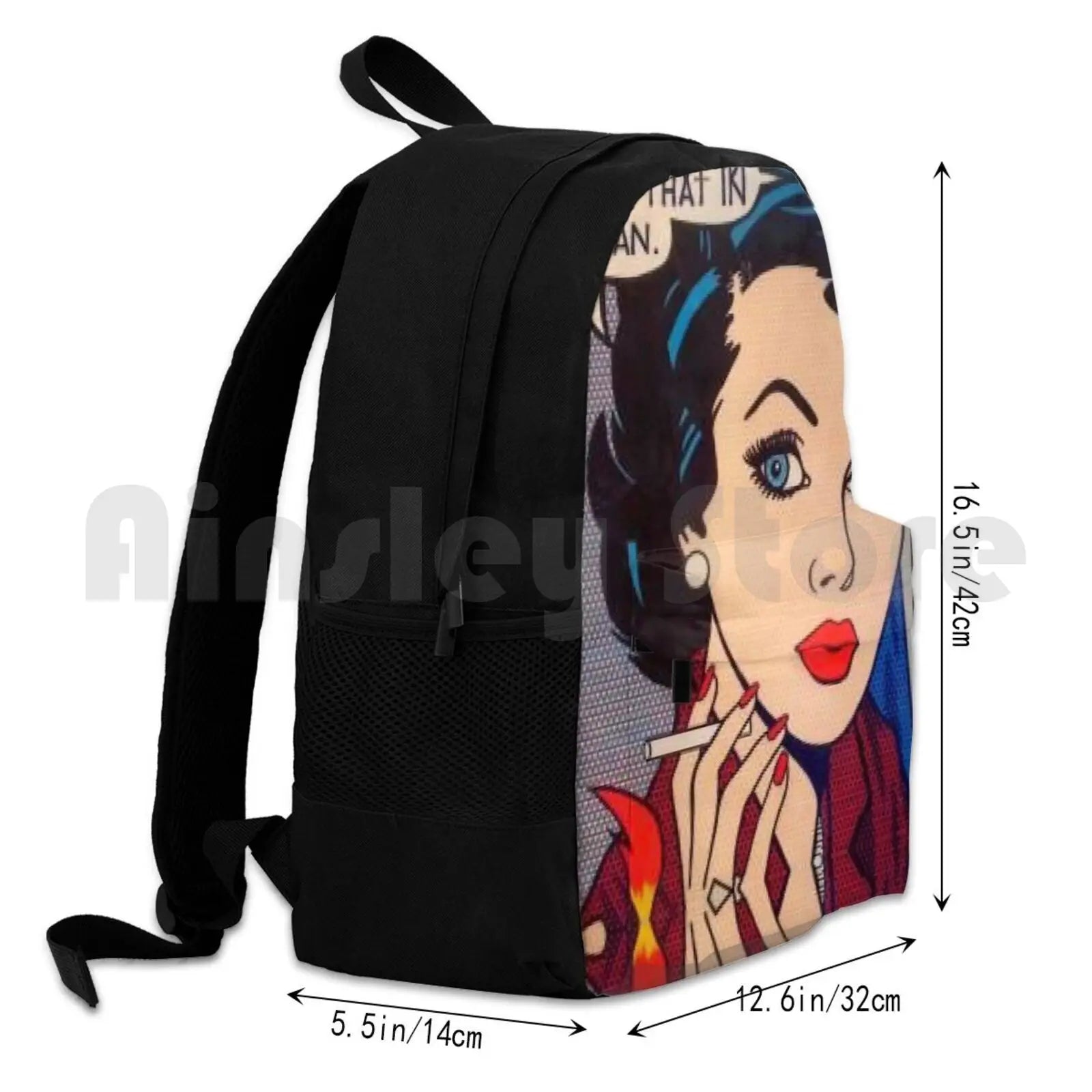 Pop Art Hiking Backpack Outdoor Sports Bag
