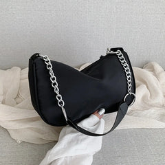 High Shoulder Bag Crossbody Chain Strap Underarm Bag