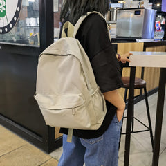Casual Large Capacity Women's Nylon Shoulder Backpack