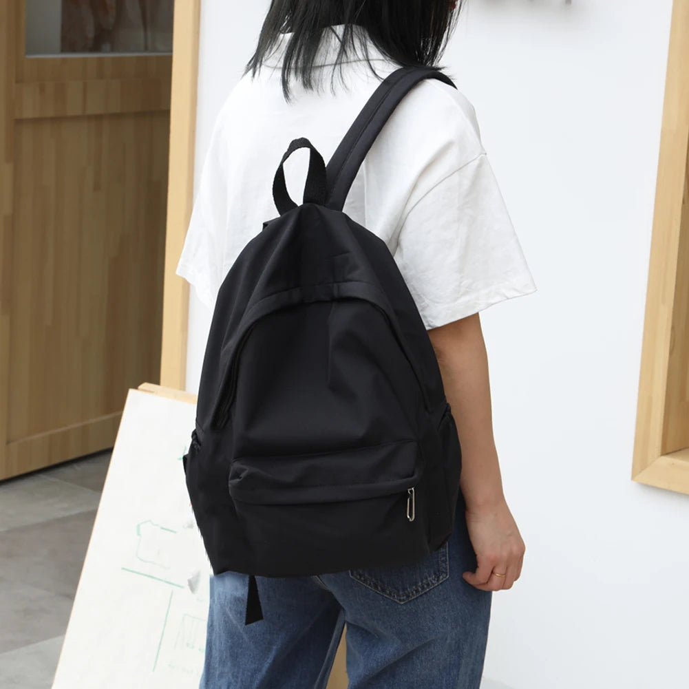 Casual Large Capacity Women's Nylon Shoulder Backpack