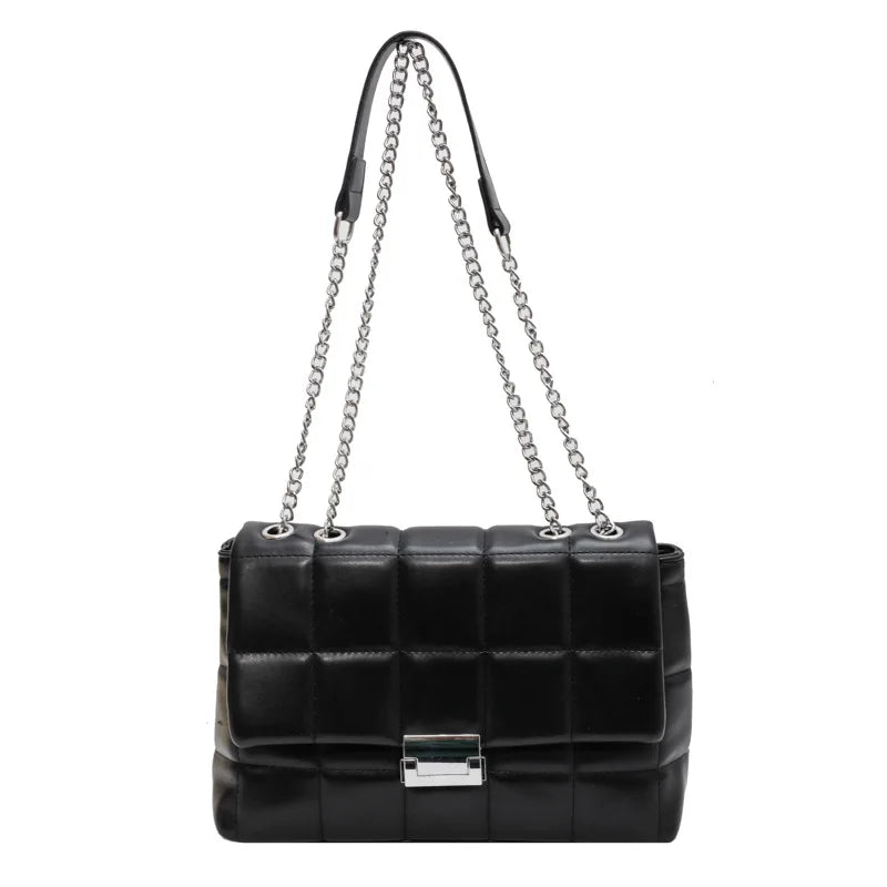 Women's Messenger Bag PU Leather Large Capacity Shoulder Handbag