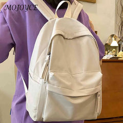 Portable Canvas Backpack for Teenager Girl Casual Outdoor Camping