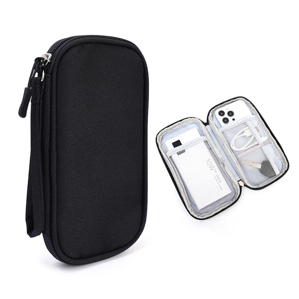 Portable Digital Storage Bag for Gadget Wires Organizer