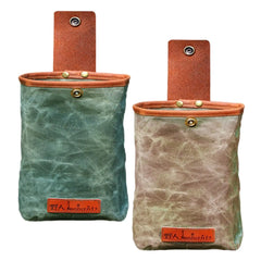 Portable Foraging Pouch Waist Bag Canvas Mushroom Berry Storage Bag