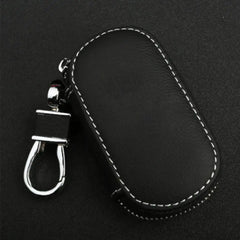 Protective Auto Car Key Bag Cover Zipper Leather Case