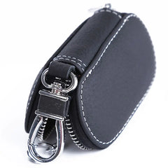 Protective Auto Car Key Bag Cover Zipper Leather Case