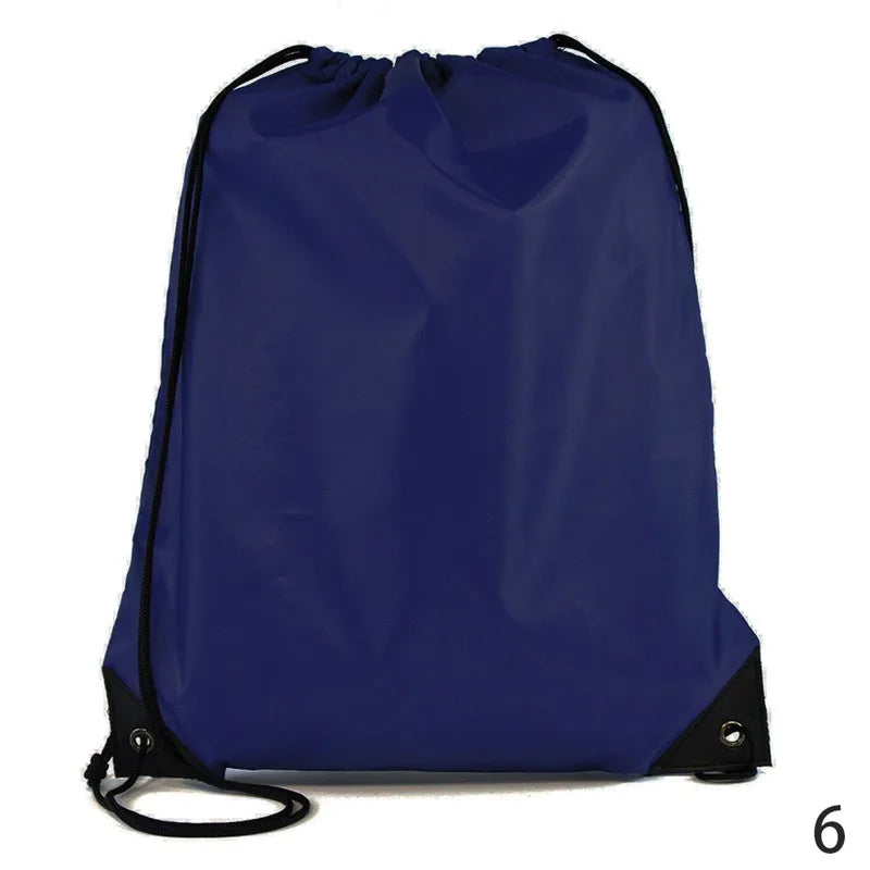 Thicken Drawstring Belt Riding Backpack Gym Waterproof