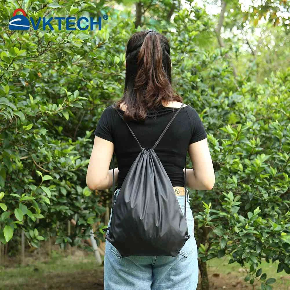 Waterproof Drawstring Sack Gym Fitness Travel Bag