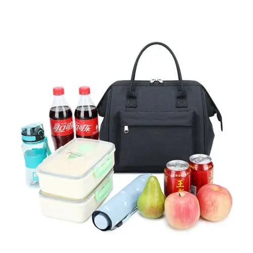 Portable Insulated Lunch Bag for Men and Women with Large Capacity