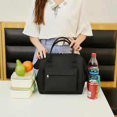 Portable Insulated Lunch Bag for Men and Women with Large Capacity