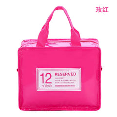 Portable Thermal Lunch Bags Insulated Cooler Tote Picnic Food Container