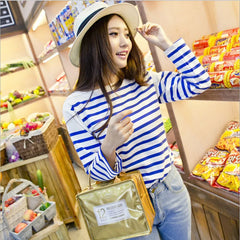 Portable Thermal Lunch Bags Insulated Cooler Tote Picnic Food Container