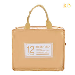 Portable Thermal Lunch Bags Insulated Cooler Tote Picnic Food Container