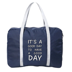 Travel Bag Women Luggage Business Trip Portable Food Pattern Organizer