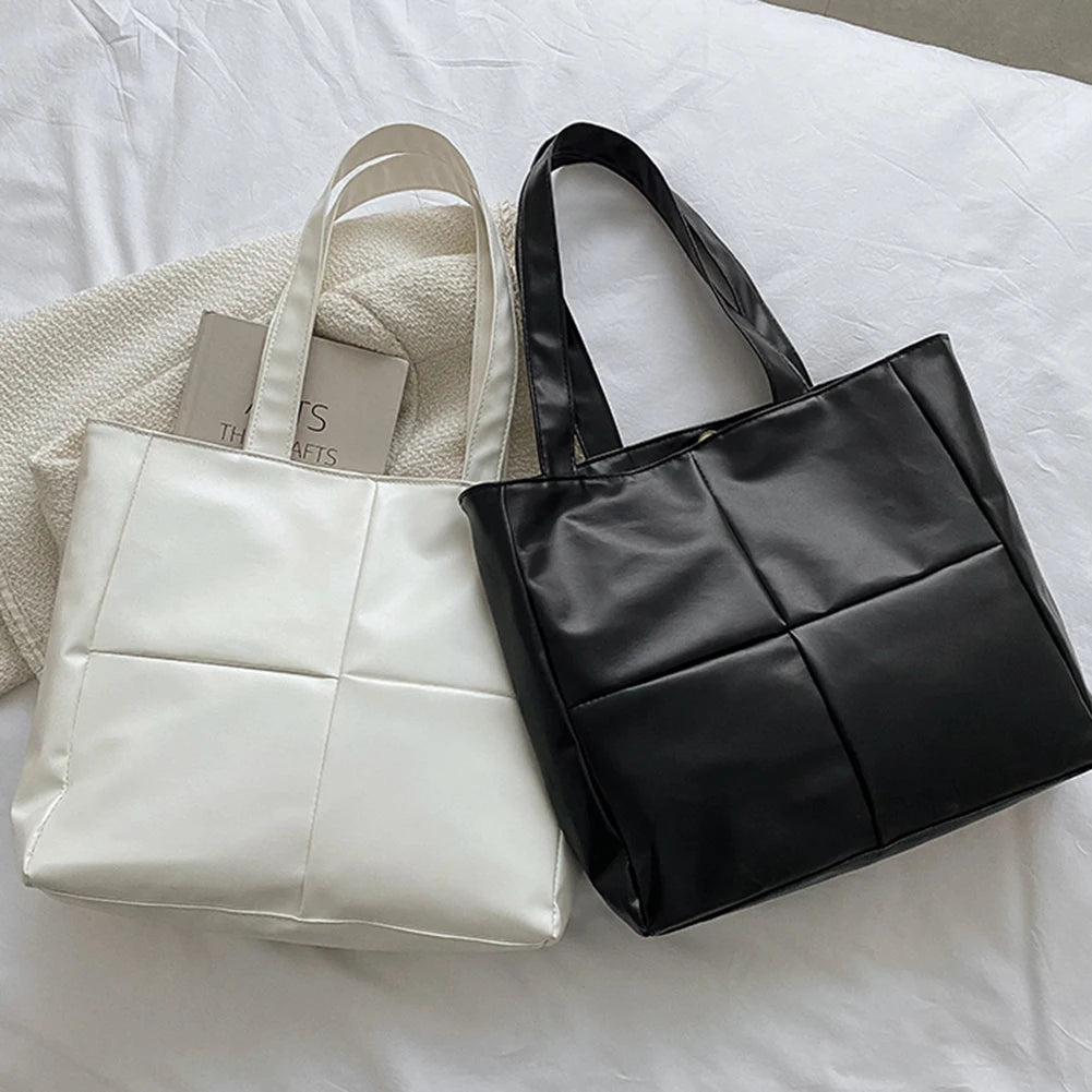 Women Cotton Padded Nylon Large Capacity Travel Handbag