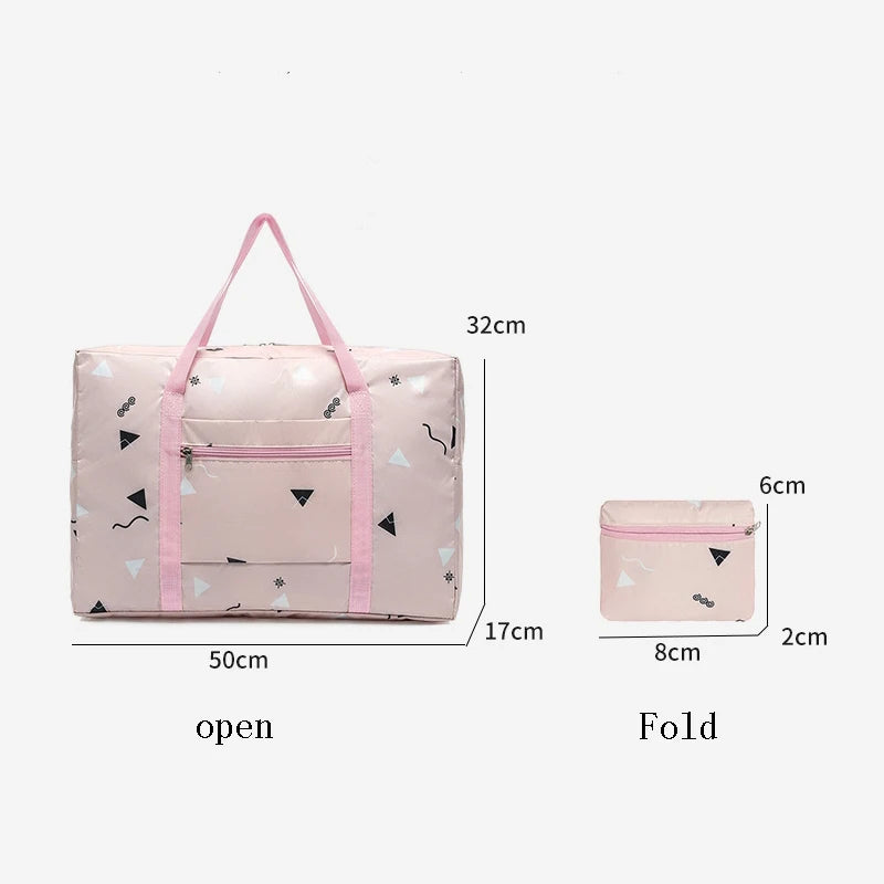 Portable Women's Luggage Bag Large-capacity Clothes Storage Bag