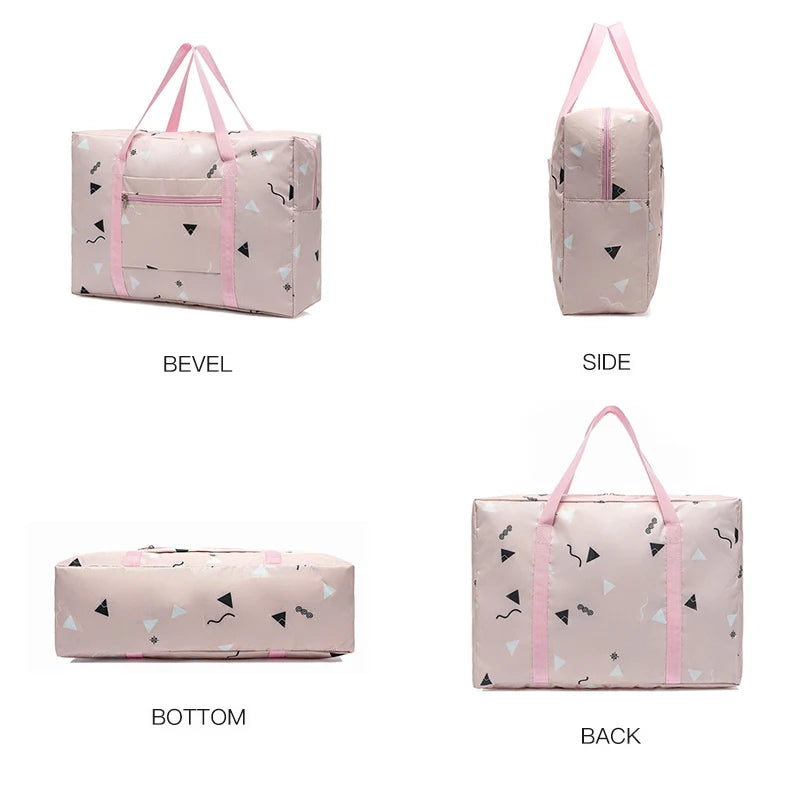 Portable Women's Luggage Bag Large-capacity Clothes Storage Bag
