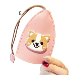 Key Holder Portable Key Bag Metal Buckle Housekeeper Key Wallet Decor