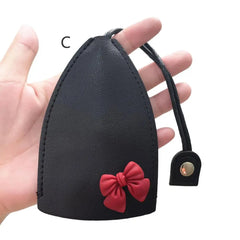 Key Holder Portable Key Bag Metal Buckle Housekeeper Key Wallet Decor
