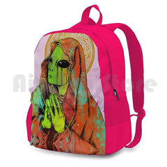 Praying Outdoor Hiking Backpack Waterproof Camping Travel