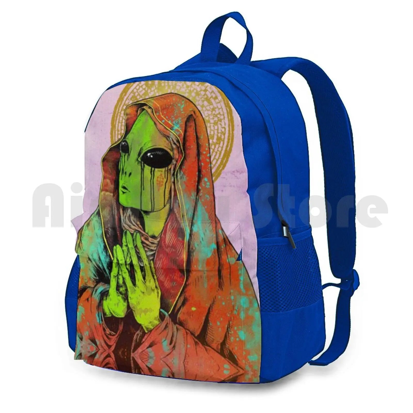 Praying Outdoor Hiking Backpack Waterproof Camping Travel