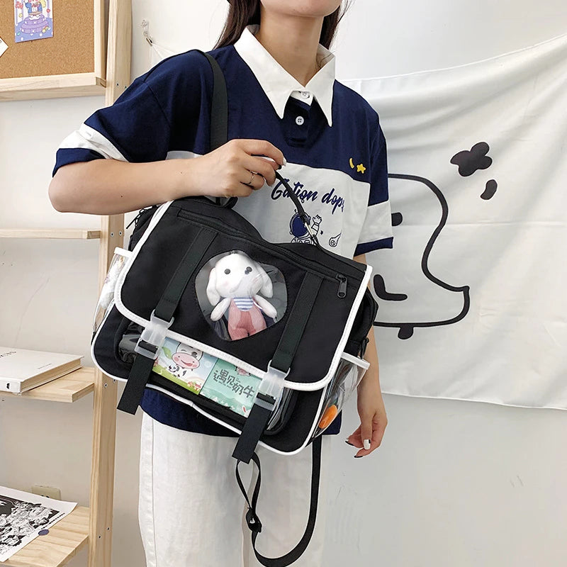 Preppy Style Kids Small Backpack School Book Bags Girls Travel Bag