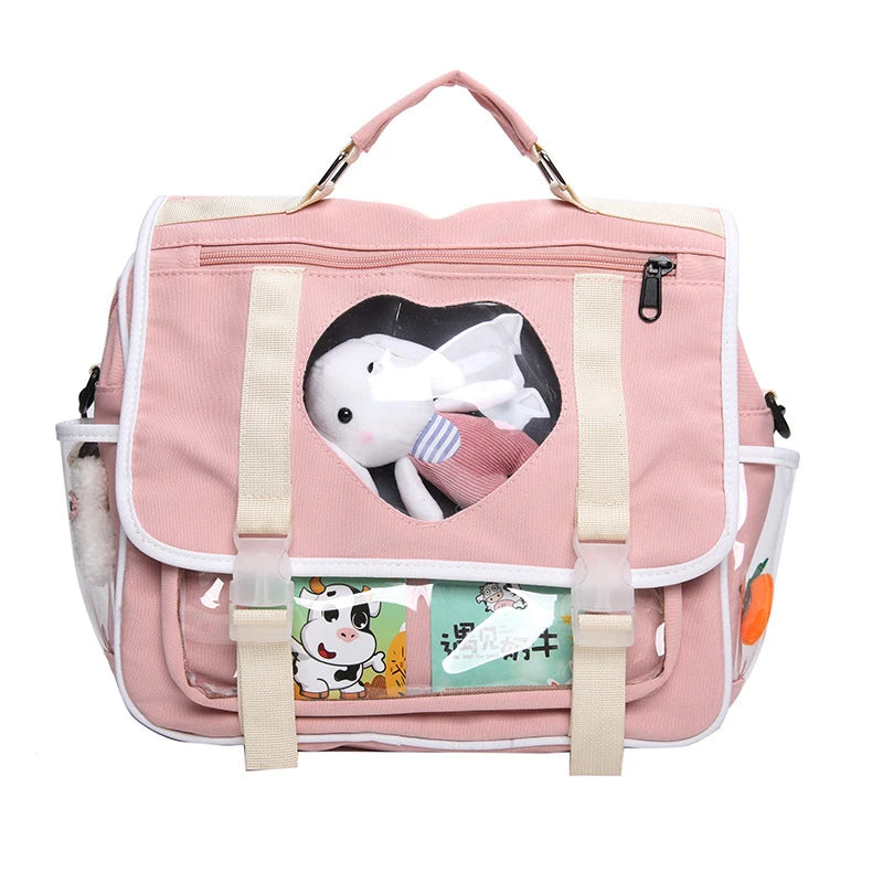 Preppy Style Kids Small Backpack School Book Bags Girls Travel Bag