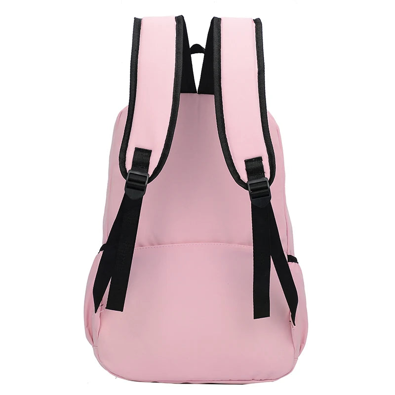 Preppy Style Women School Bag Travel Backpack For Girls