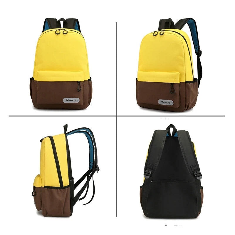 Kids Reflective Schoolbag Light Book Bag