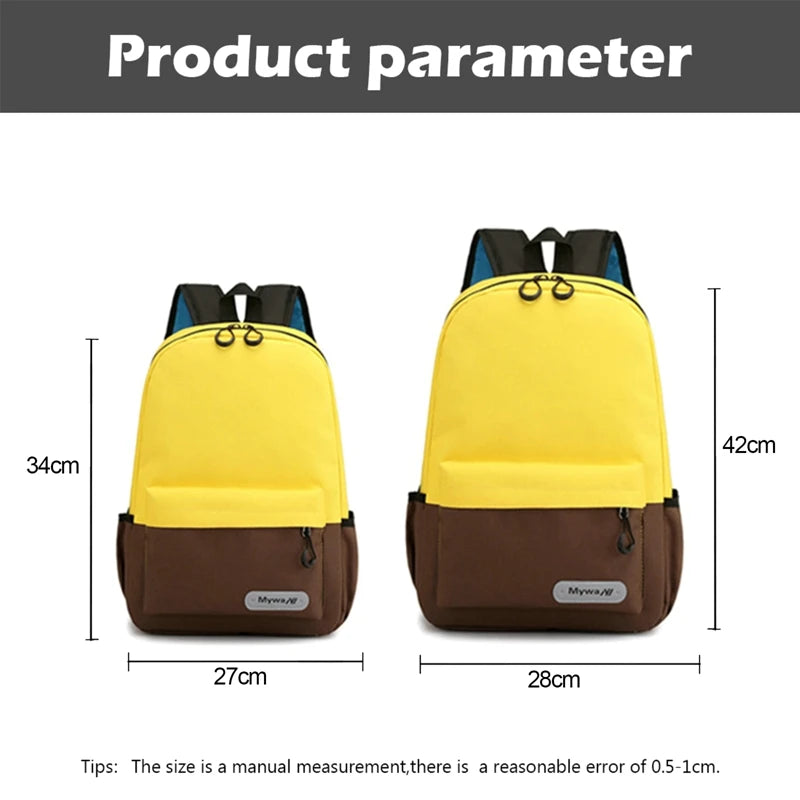 Kids Reflective Schoolbag Light Book Bag