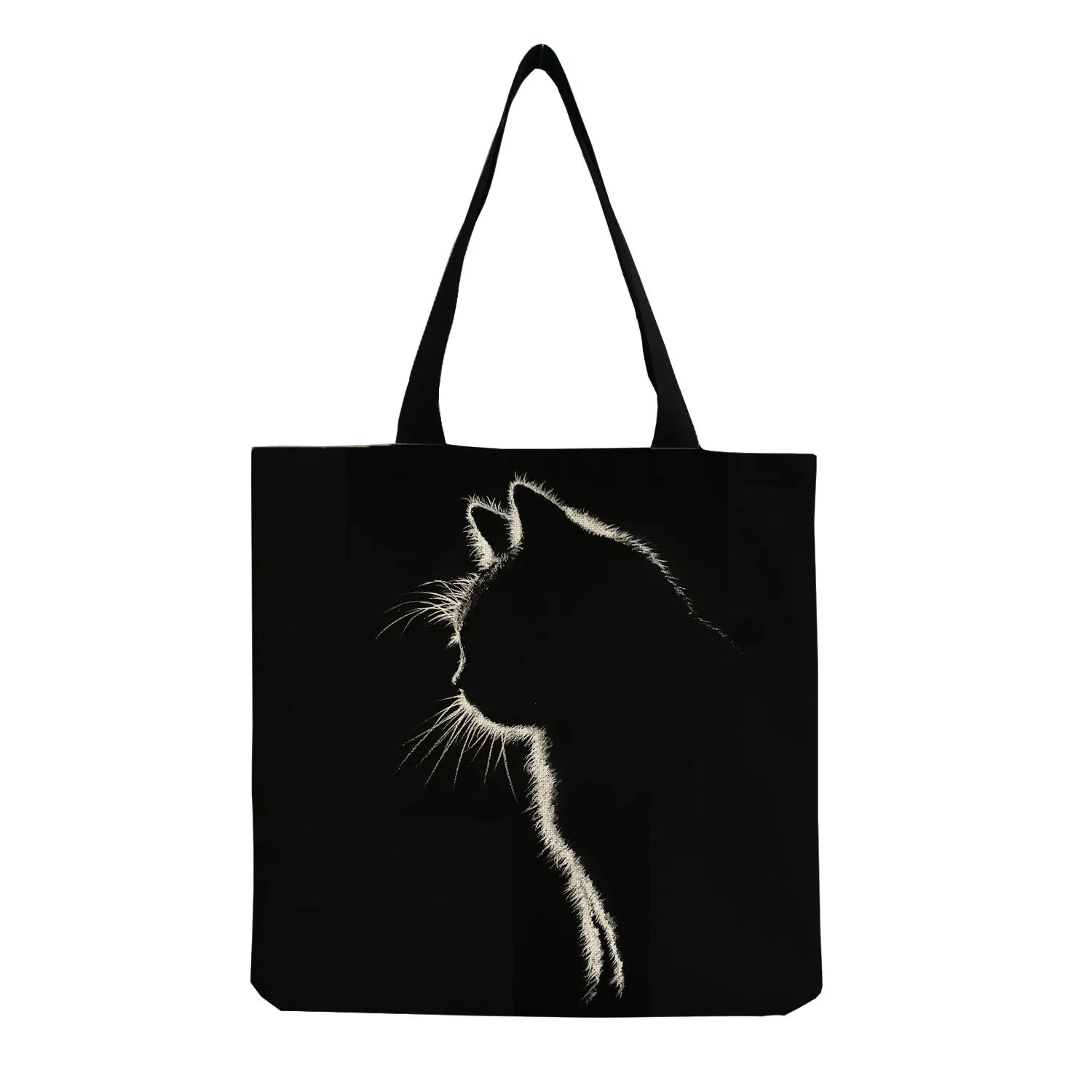 Cartoon Animal Handbag Big Cat Woman Shoulder Bag Tote Bag