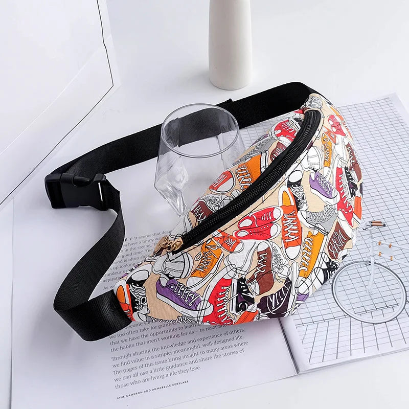 Colorful Waist pack Bag Casual Belt Bag Pouch