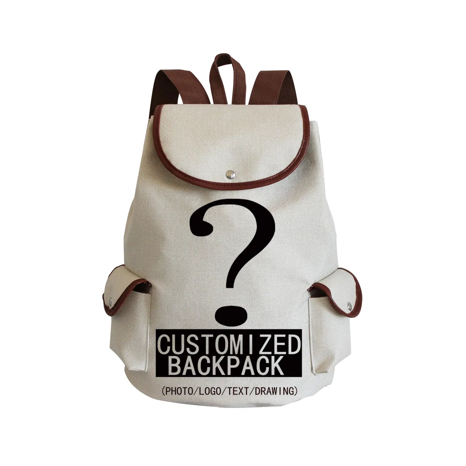 Women's Backpack School Bags For Student, DIY Pattern Travel Bag