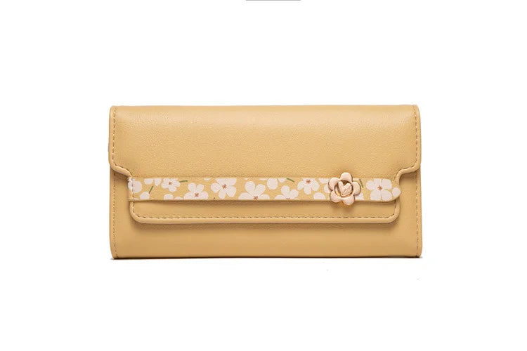 Women's Long Zipper Wallet Large Capacity Multifunctional Handbag