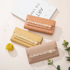 Women's Long Zipper Wallet Large Capacity Multifunctional Handbag