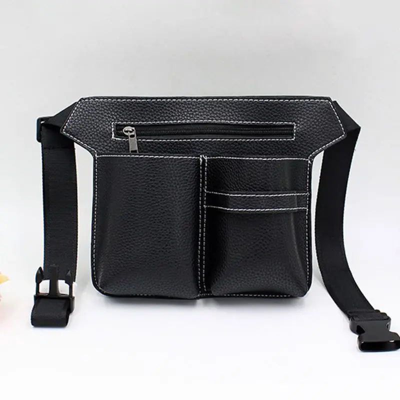 Barber Scissors Bag Waist Pack Pouch Hairdressing Hair Salon Tool