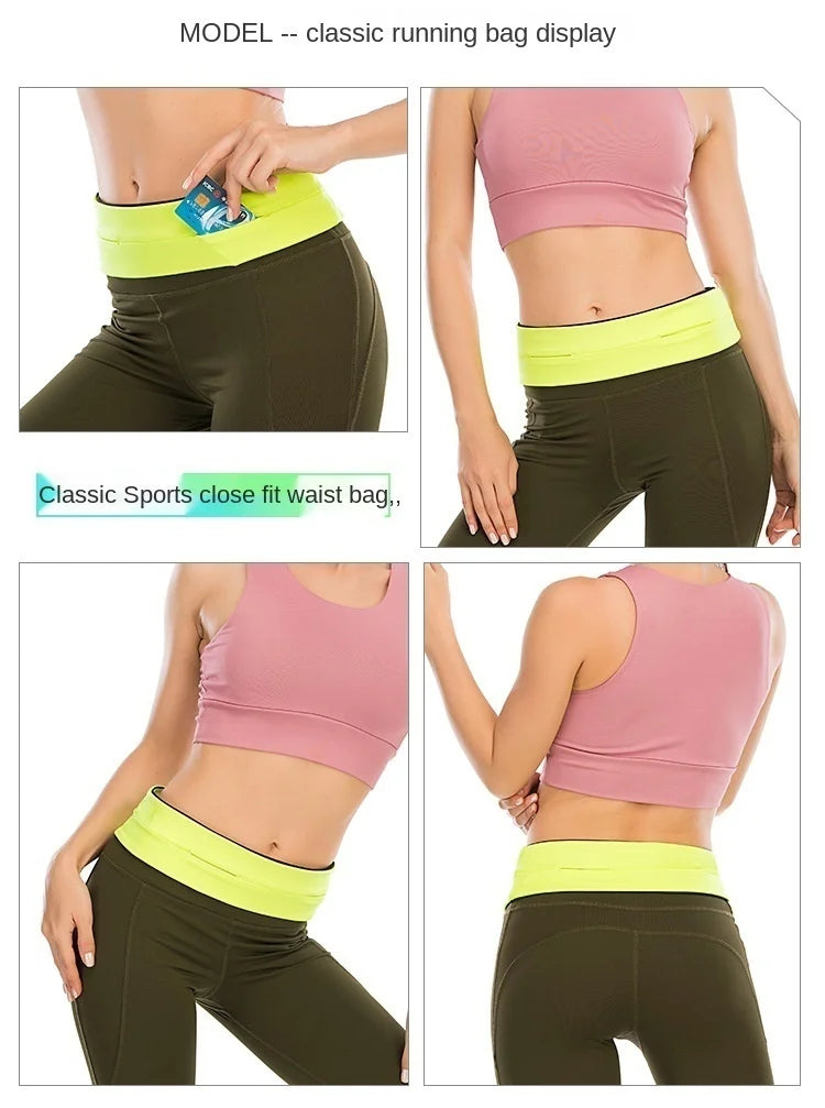 Professional Running Waist Bag Men Women Gym Yoga Sports Bag