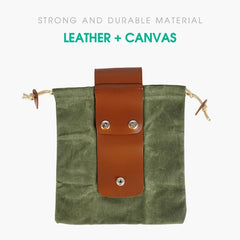 Portable Outdoor Fruit Pack Canvas Folding Bag