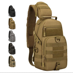 Tactical Sling Chest Pack Molle Military Nylon Shoulder Bag Men Crossbody Bag