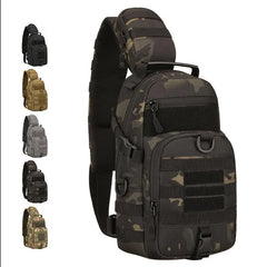 Tactical Sling Chest Pack Molle Military Nylon Shoulder Bag Men Crossbody Bag