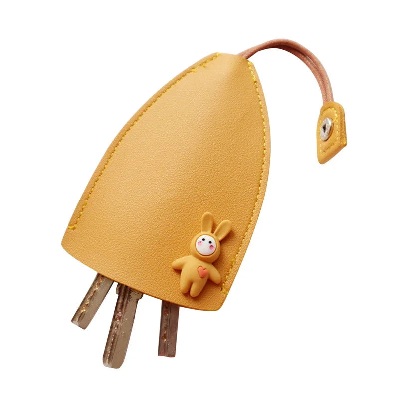 Fruits Cartoon Unisex Key Wallets Pull Type Key Bag